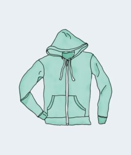 Hoodie with Zipper